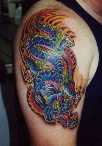 Dustin Golden - dragon